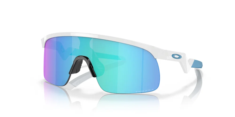 Oakley Resistor Polished White W/ Prizm Sapphire v:3895855