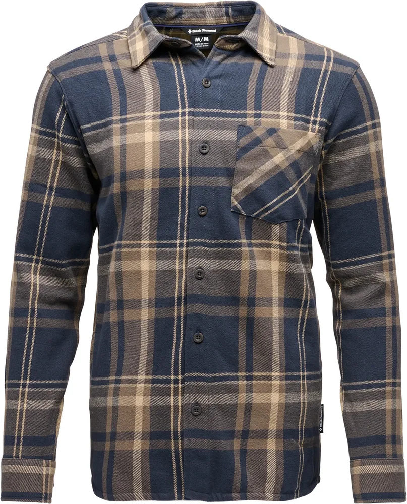Black Diamond Men’s Project Flannel Shirt Charcoal-Walnut Plaid v:9243235 Black Diamond Men’s Project Flannel Shirt Charcoal-Walnut Plaid v:9243235