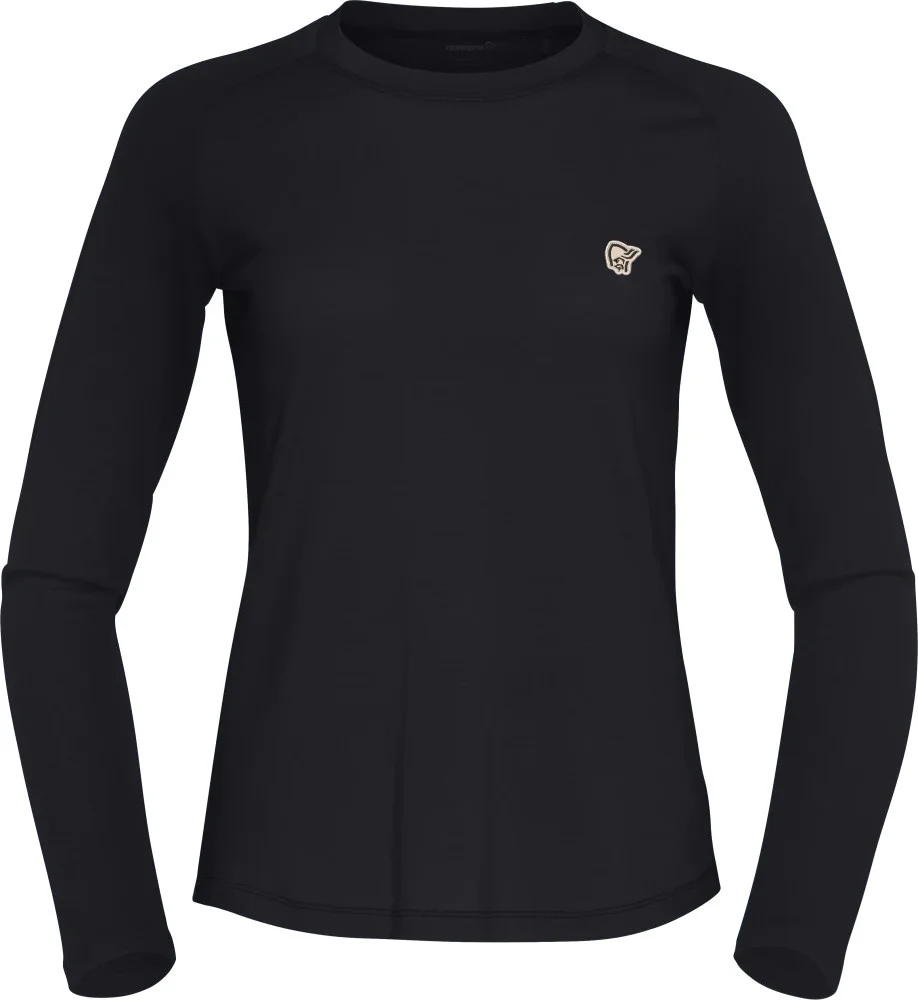 Norrøna Women’s Femund PureUll Long Sleeve Caviar Black v:2695607 Norrøna Women’s Femund PureUll Long Sleeve Caviar Black v:2695607