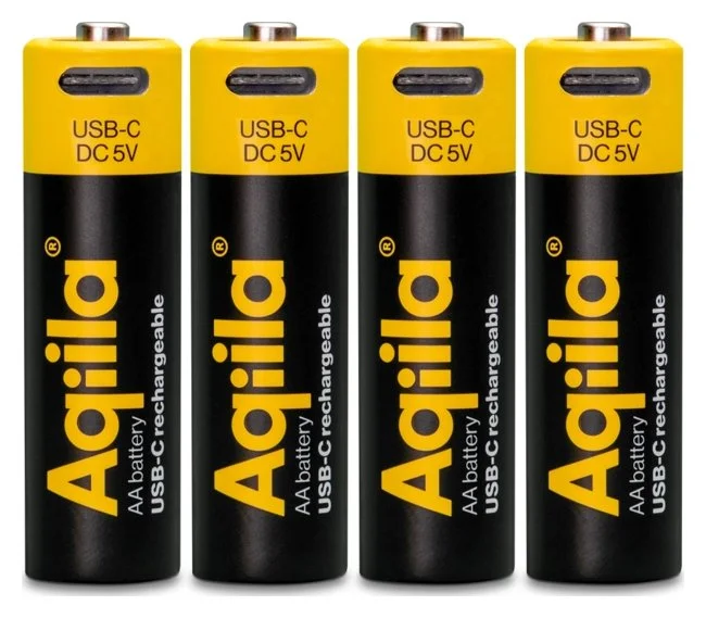 Rechargable AA Battery, 4-pack v:9313551