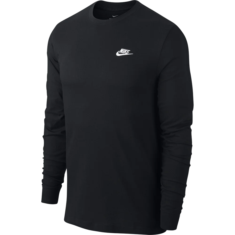 Club LongSleeve herre – Svart v:5621390