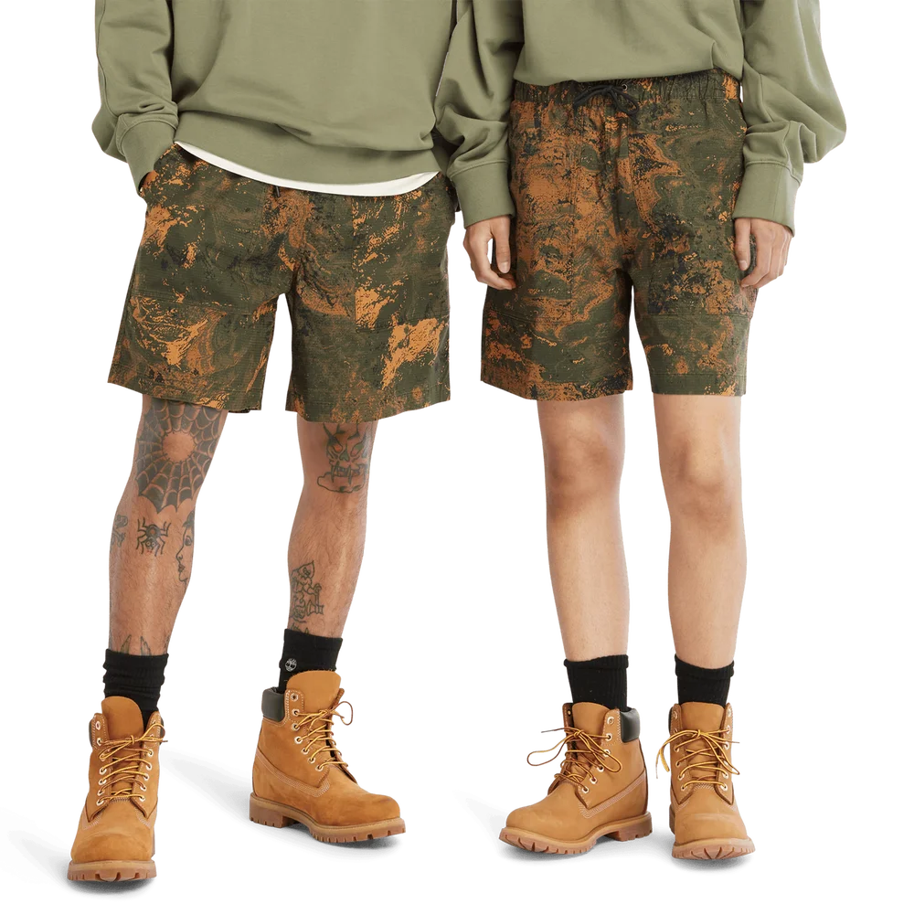 Aop Woven Short, shorts, unisex – Grønn v:4887291