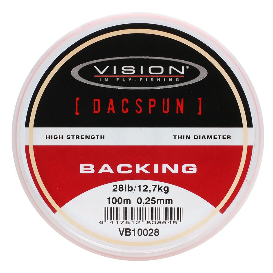 Vision Vision Dacspun Backing 100m/28lbs Fl.Orange/White – 0,25mm v:4221741 Vision Vision Dacspun Backing 100m/28lbs Fl.Orange/White – 0,25mm v:4221741