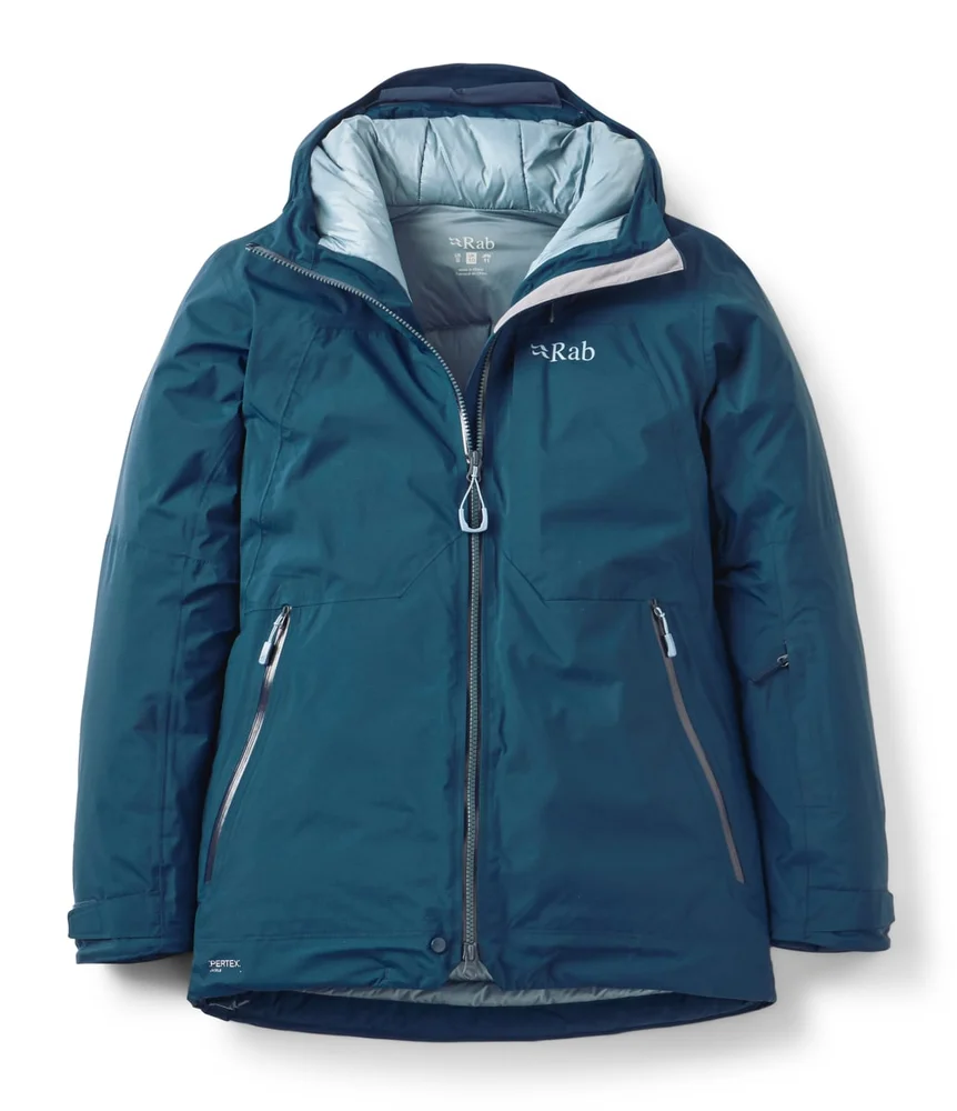 Rab Optical Down Jacket Wmns Tempest Blue v:5013399 Rab Optical Down Jacket Wmns Tempest Blue v:5013399