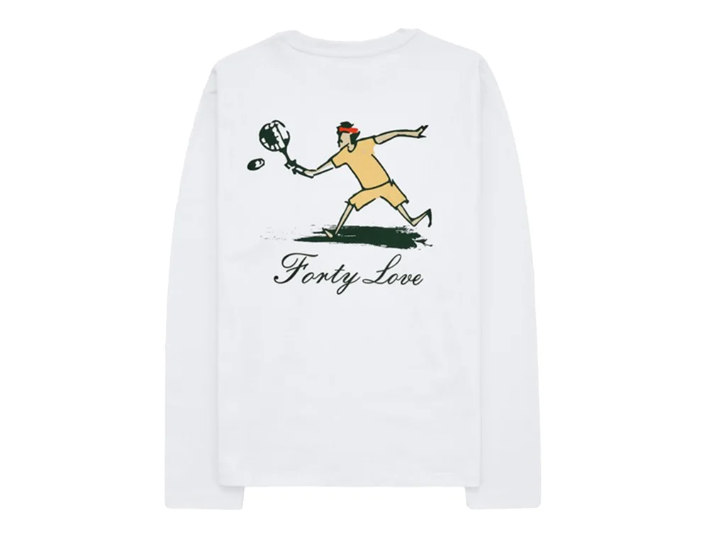 Tennis Love Long Sleeve langermet trø;ye v:1095058
