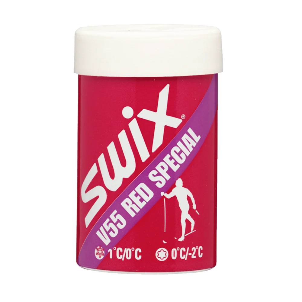 Grip Wax V55 Red Special 0/+1C, 45g 24/25, 45g 25/26, festevoks v:6540394 Grip Wax V55 Red Special 0/+1C, 45g 24/25, 45g 25/26, festevoks v:6540394