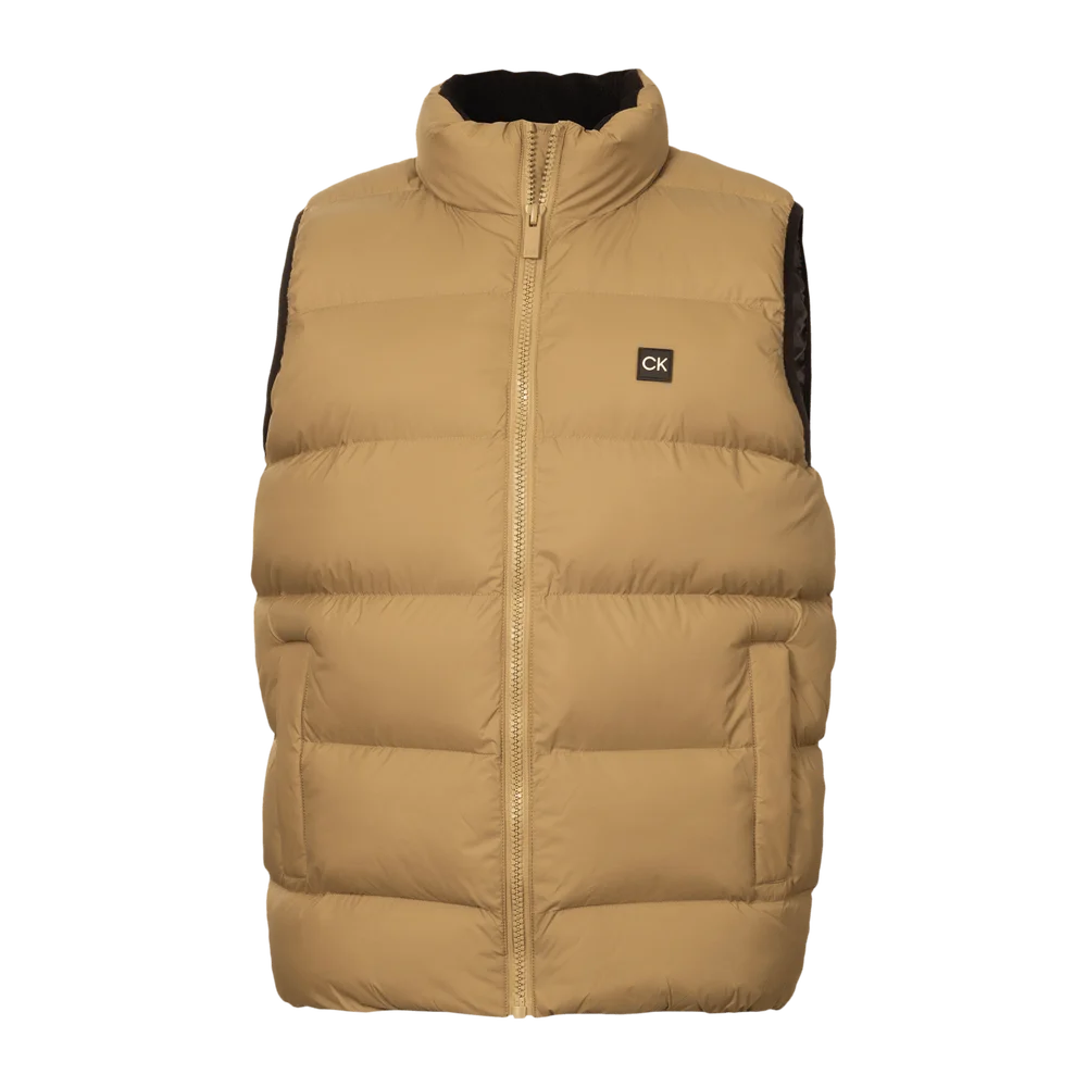 Brentwood Puffa Gilet, vest, herre – Brun v:1837871
