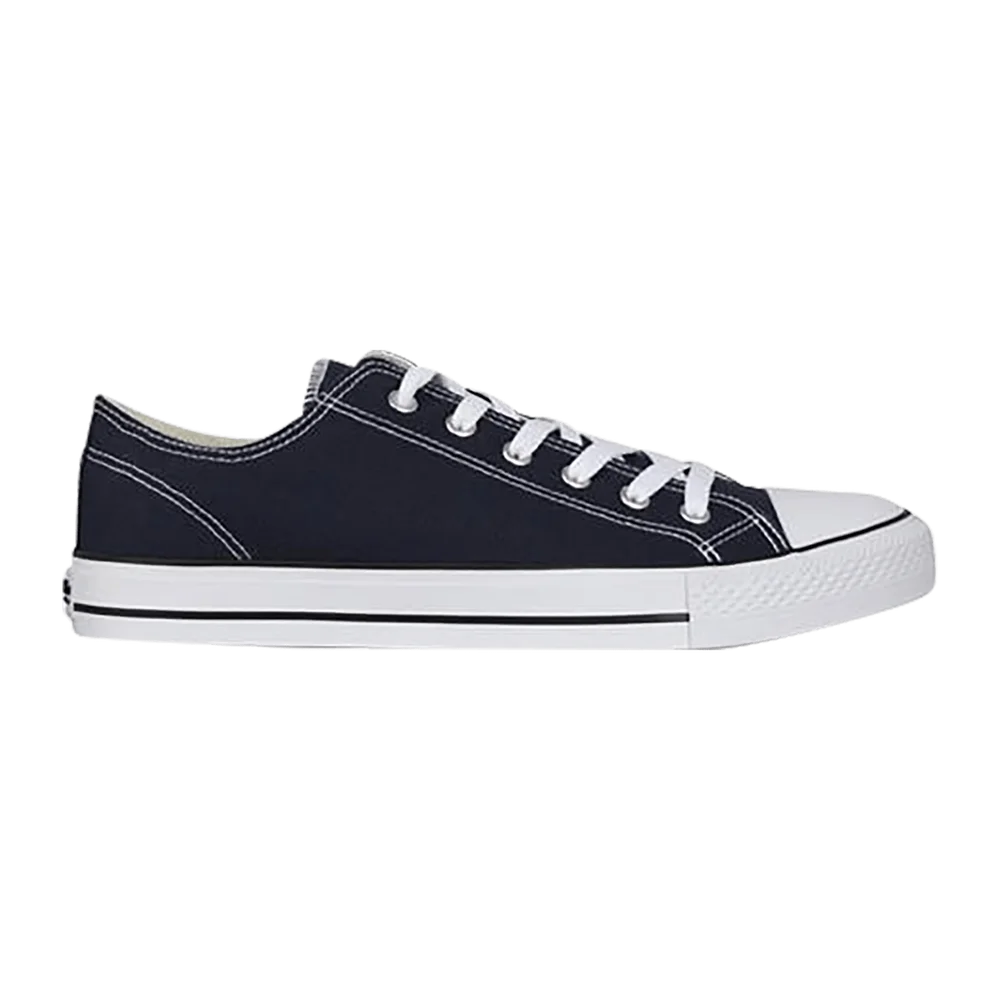 Canvas Low Trainers, sneaker, herre - Blå v:5310961