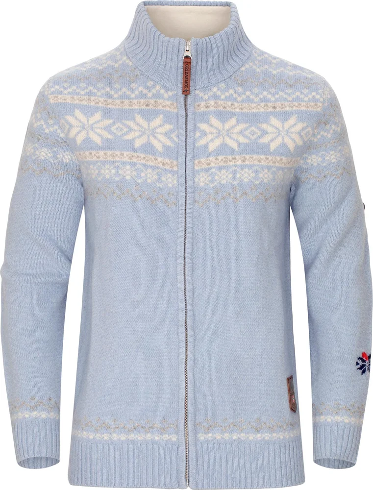 Gridarmor Snøstjerne FZ Ullgenser Wmn 2.0 Chambray Blue v:2494212 Gridarmor Snøstjerne FZ Ullgenser Wmn 2.0 Chambray Blue v:2494212