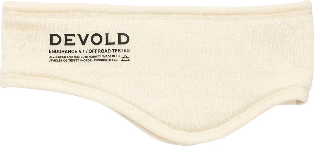 Devold Endurance Merino Headband Raw White v:6049817