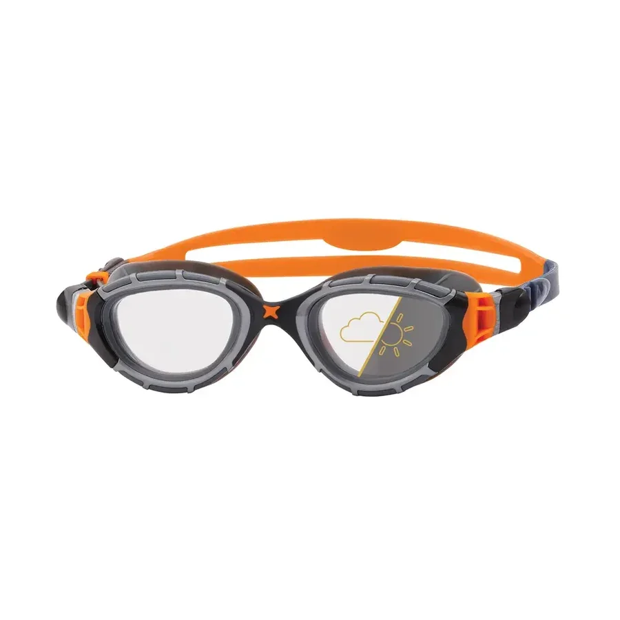 Zoggs Predator Flex Reactor Svømmebrille Reactor Sot linse, S/M v:7934840