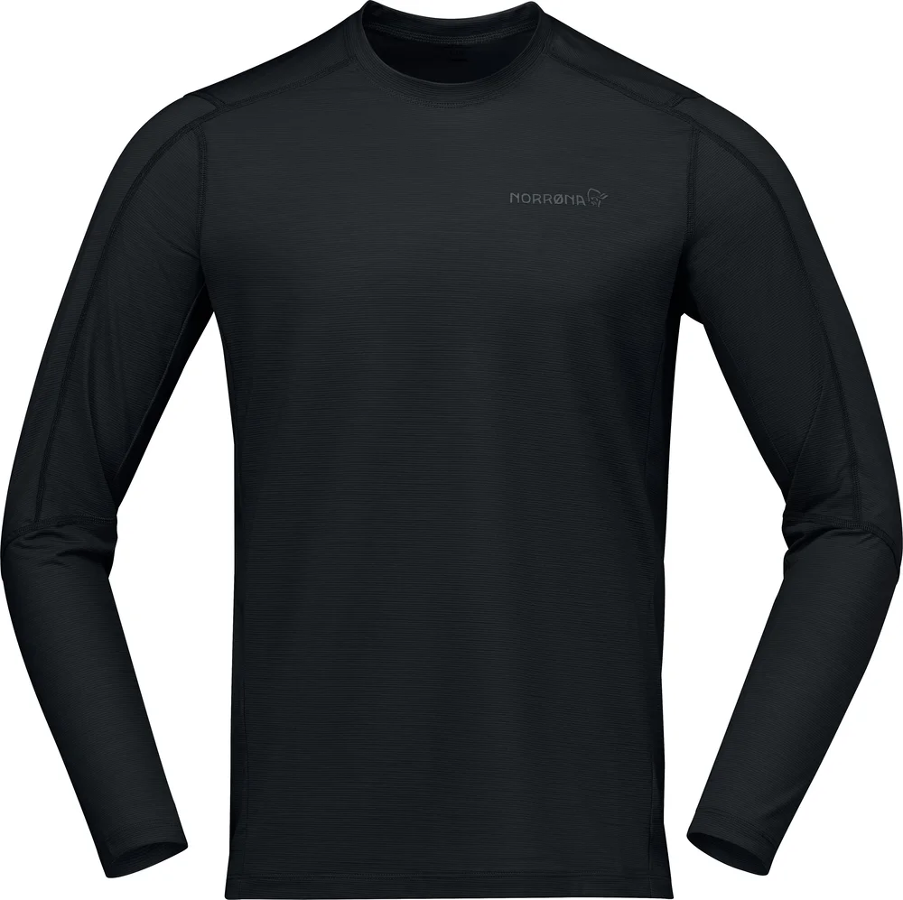Norrøna Men’s Falketind EqualiserUll Long Sleeve Caviar Black v:7370011 Norrøna Men’s Falketind EqualiserUll Long Sleeve Caviar Black v:7370011