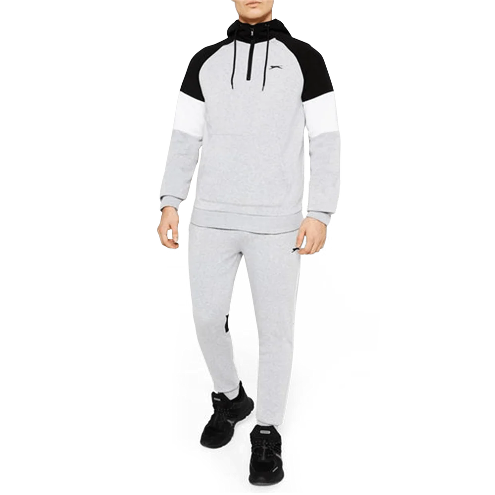 Fleece 1/4 Track Suit, joggedress, herre – Grå v:6523229