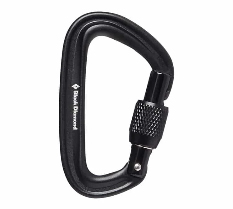 Black Diamond LiteForge Screwgate Carabiner Black v:5297997