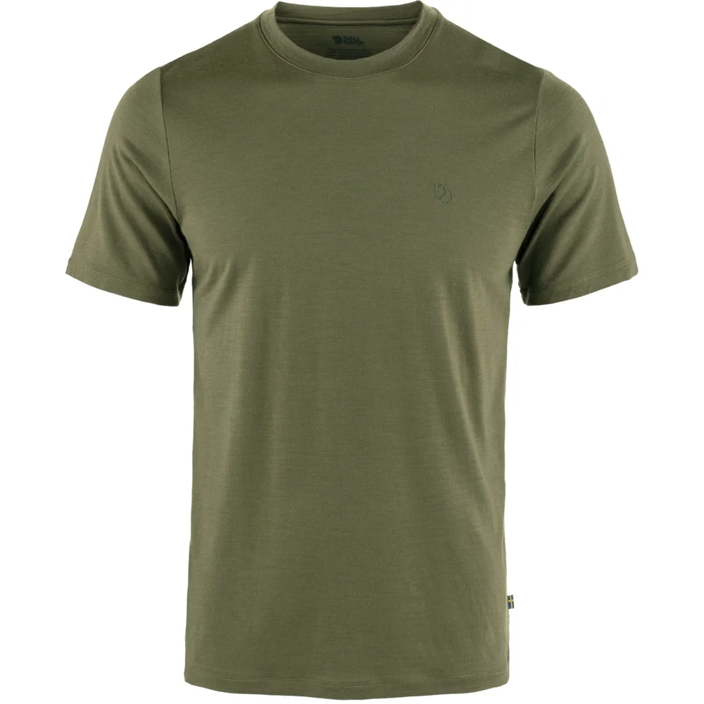 Fjällräven Men’s Abisko Wool SS Laurel Green v:8075401 Fjällräven Men’s Abisko Wool SS Laurel Green v:8075401