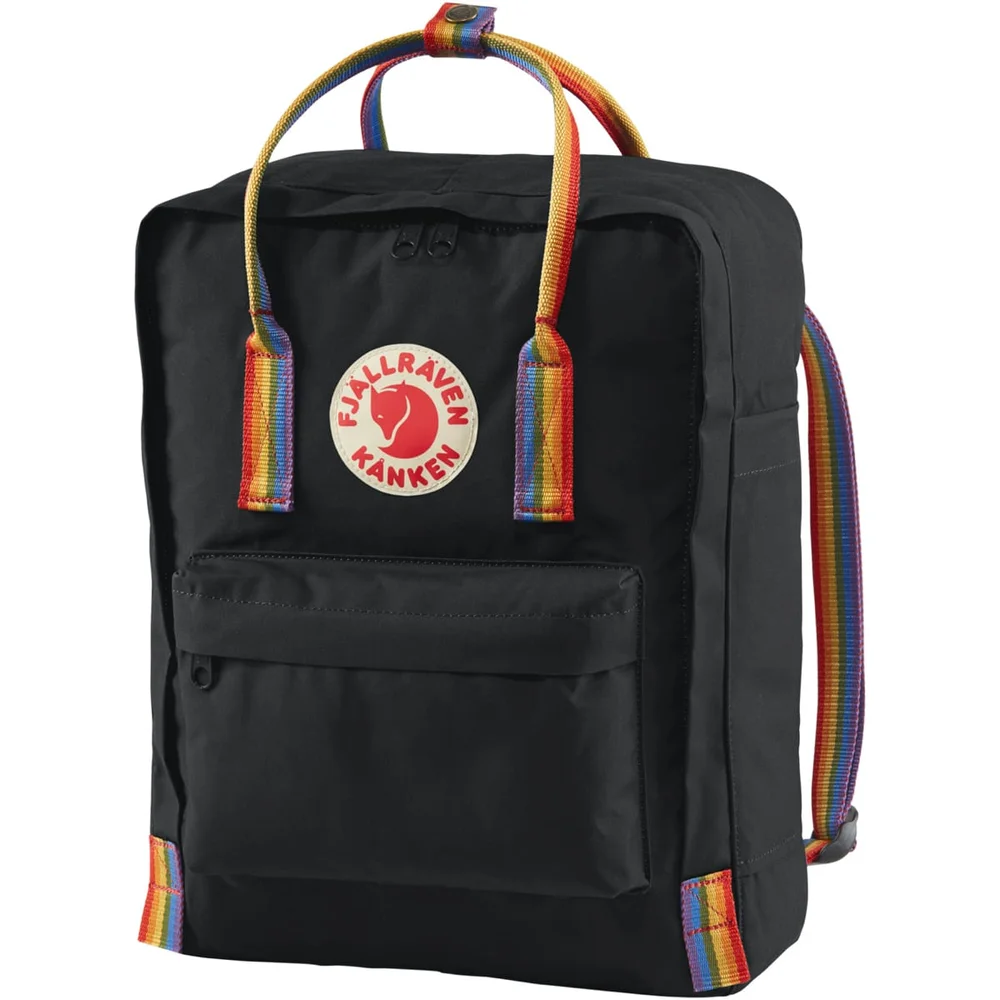 Fjällräven Kånken Rainbow Black/Rainbow Pattern v:1643188