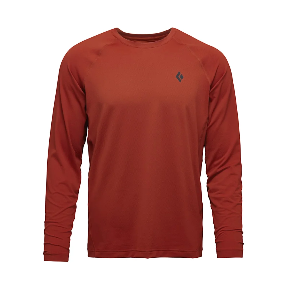 Black Diamond M Alpenglow LS Crew Burnt Sienna v:3376749