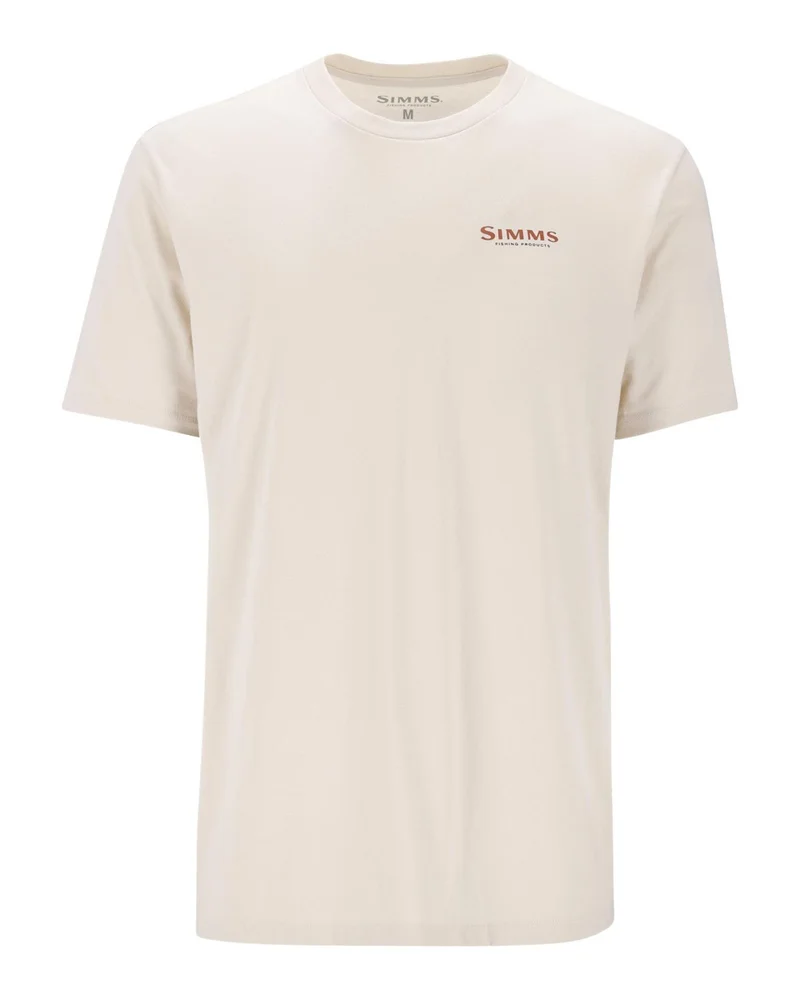 Simms Let It Fly T-Shirt Natural v:6212647 Simms Let It Fly T-Shirt Natural v:6212647