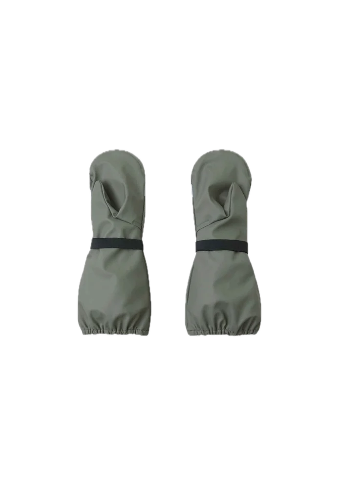 Reima Rain mittens, Kura Greyish Green v:3014919