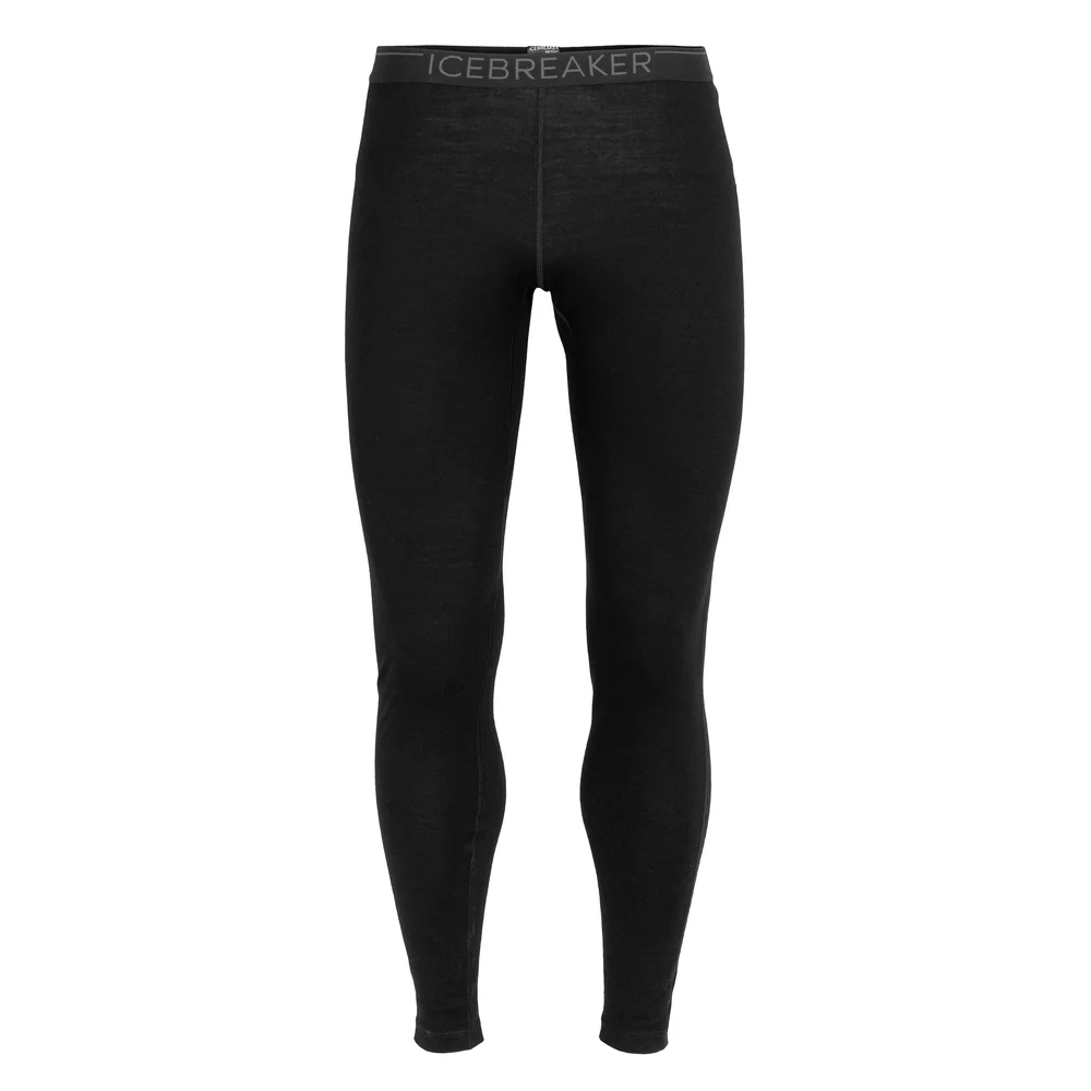 Icebreaker Men's Merino 260 Tech Thermal Leggings Black v:8869953