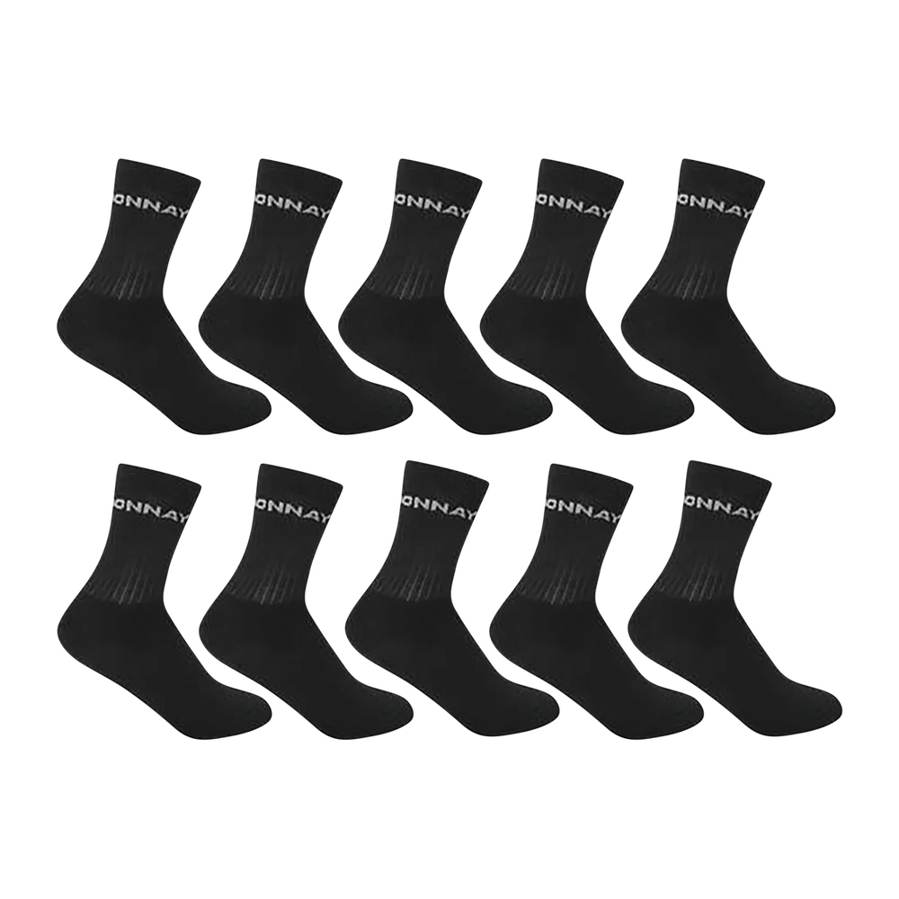 Crew 10pk, sokker – Svart v:3404758