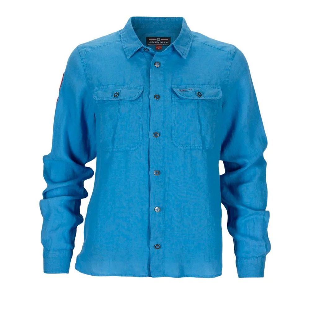 Amundsen Sports Safari Linen Shirt G. Dyed, skjorte dame v:9694089