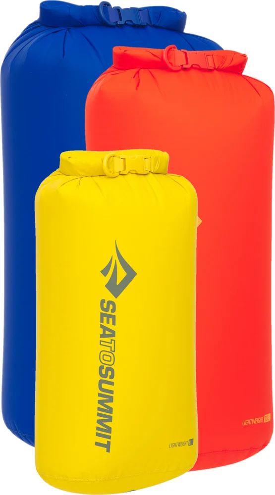 Sea To Summit Lightweight Eco Dry Bag 3-Piece Set L Mixed v:7794376 Sea To Summit Lightweight Eco Dry Bag 3-Piece Set L Mixed v:7794376