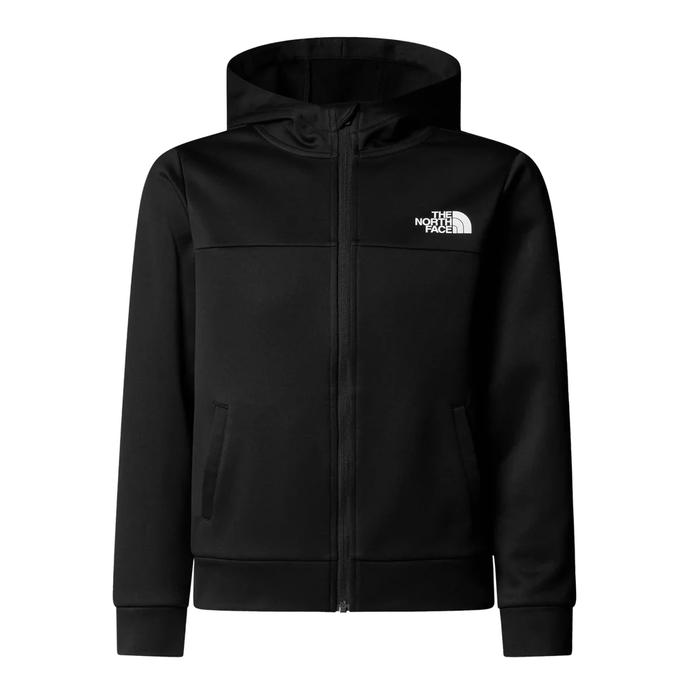 TNF Reaxion Zip Hd, hettejakke, junior – Svart v:5904710