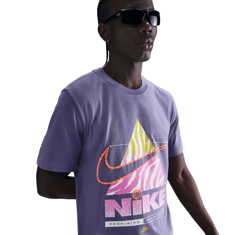 T-Shirt, t-skjorte, herre – Lilla v:5855697